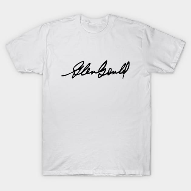 Glenn Gould T-Shirt by Woah_Jonny